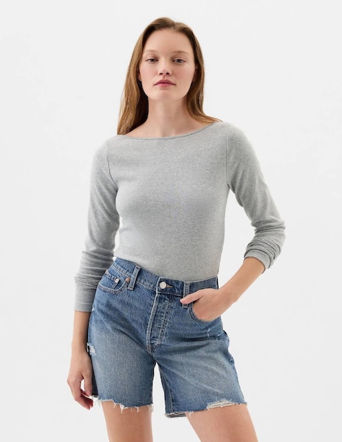 Imagen de producto PLAYERA GAP 540606 LISO RE, XXCH, GRIS