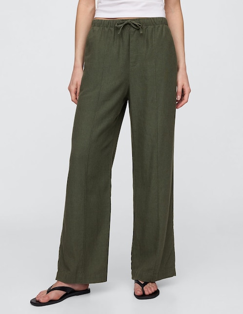 Pantalón relaxed straight para mujer
