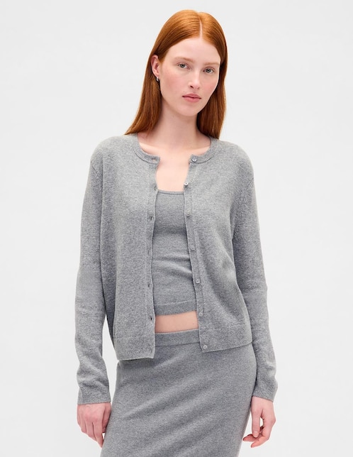 Suéter cuello redondo para mujer