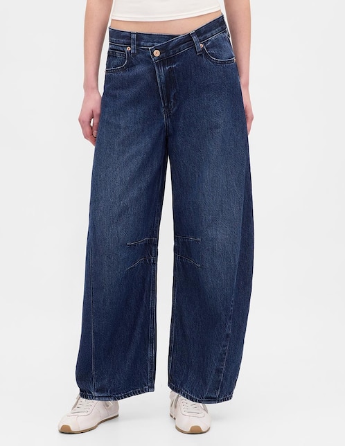 Jeans horseshoe para mujer