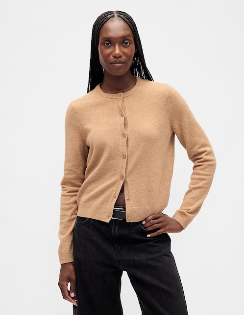 Suéter cuello redondo para mujer