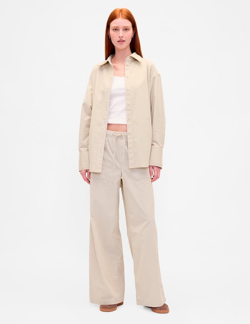 Pantalón amplio para mujer