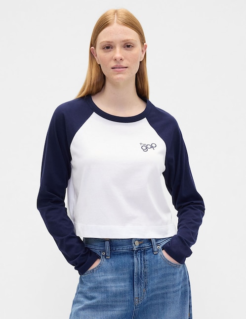 PLAYERA GAP 846969 L, XCH, AZUL MARINO