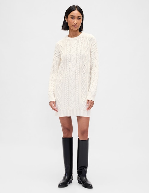 VESTIDO GAP 843281 ALGODÓN R, G, BEIGE