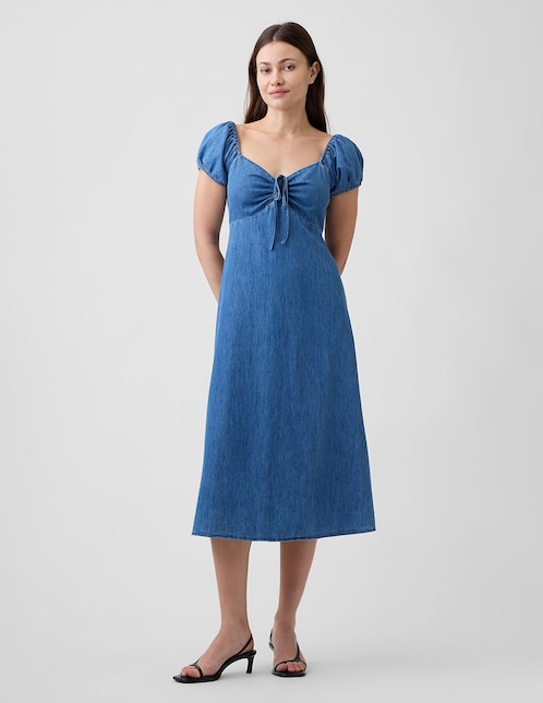 VESTIDO GAP 870780 RA, XCH, AZUL MEDIO