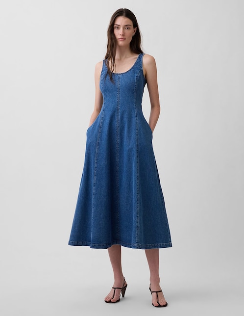 Vestido largo casual para mujer