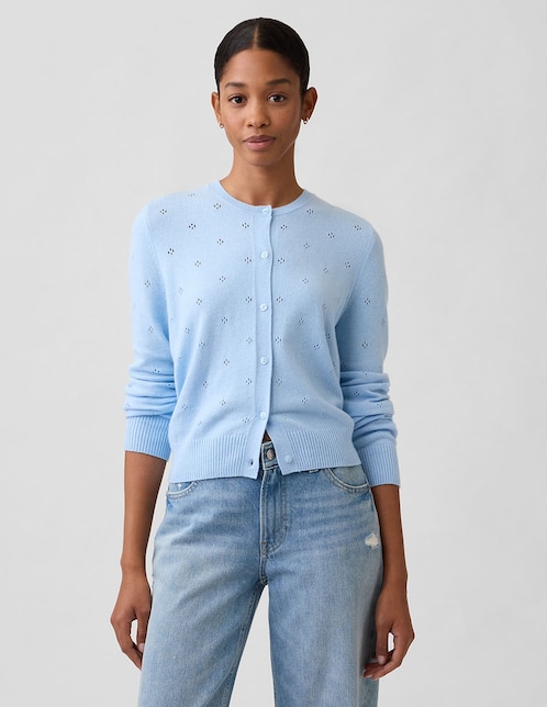 Suéter cuello redondo para mujer 1