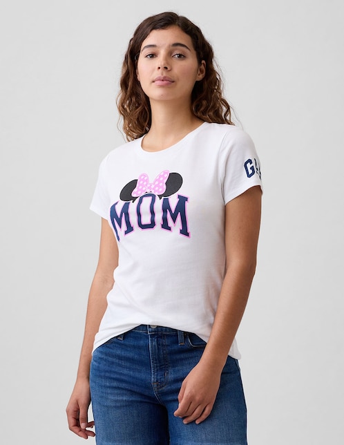 PLAYERA GAP 887593 LOGO REG, M, BLANCO