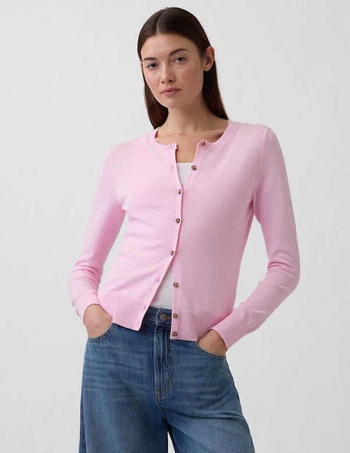 Suéter cuello redondo para mujer