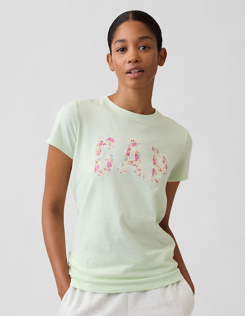 PLAYERA GAP 729555.F L, M, VERDE OLIVO