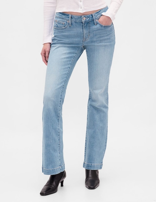 Jeans bota para mujer
