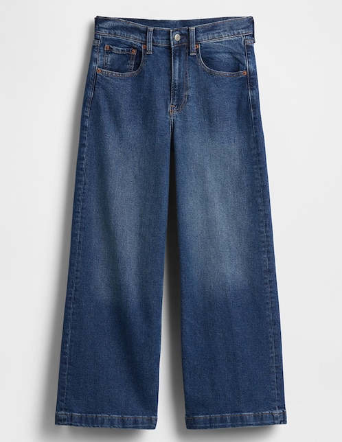 Jeans slim cintura media para mujer