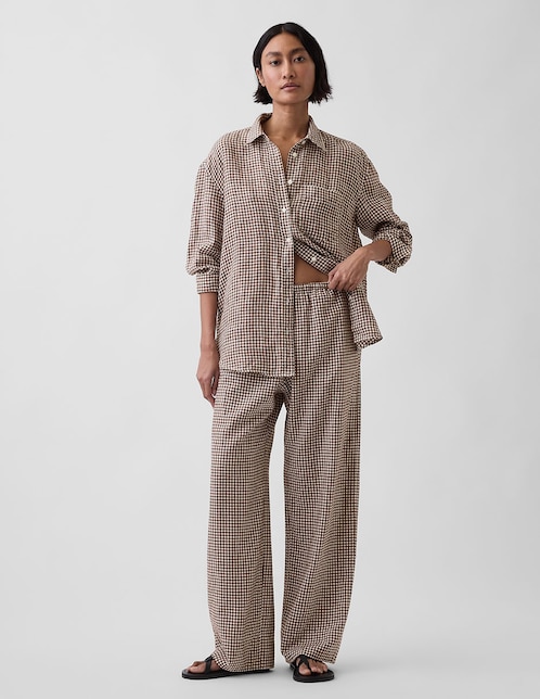 Pantalón wide leg para mujer