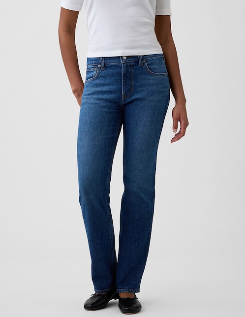 Jeans straight para mujer
