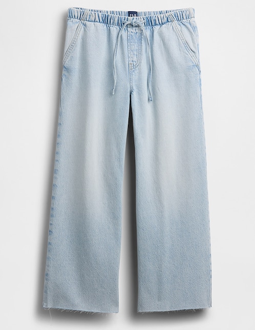 Jeans relaxed loose corte cadera para mujer