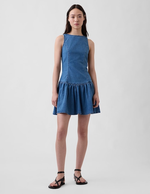 Vestido corto casual para mujer