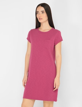 Vestido A La Rodilla Casual Para Mujer