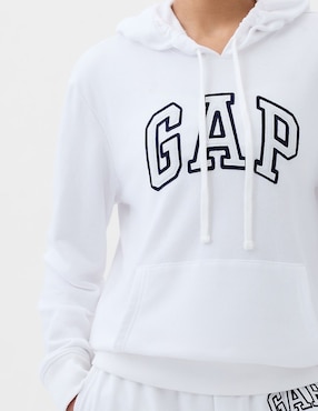 Sudadera con capucha y bolsa para mujer