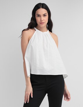 Blusa Sin Manga Para Mujer