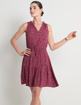 Vestido Corto Casual Para Mujer