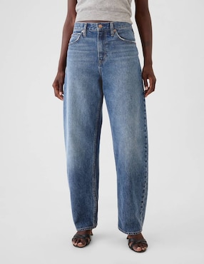 Jeans relaxed amplio para mujer