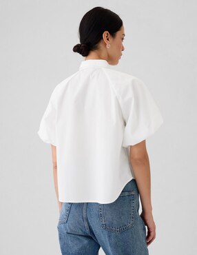 Blusa manga corta para mujer