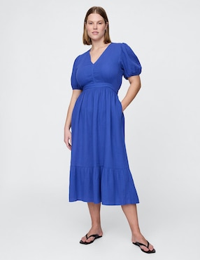 Vestido midi casual para mujer