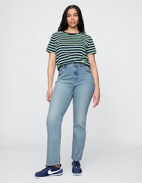 Jeans straight para mujer