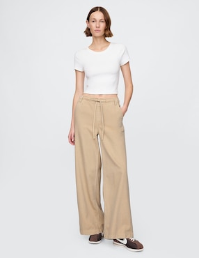 Jeans relaxed baggy corte cintura para mujer