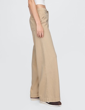 Jeans relaxed baggy corte cintura para mujer