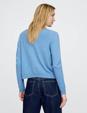 Suéter cuello redondo para mujer