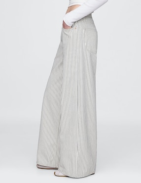Pantalón relaxed wide leg para mujer