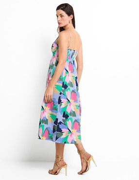Vestido midi casual para mujer