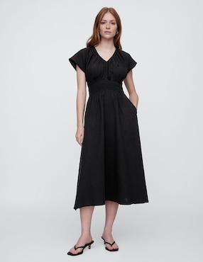 Vestido midi casual para mujer