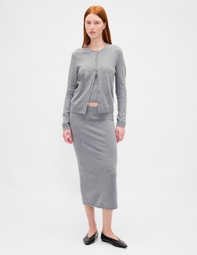 Suéter cuello redondo para mujer