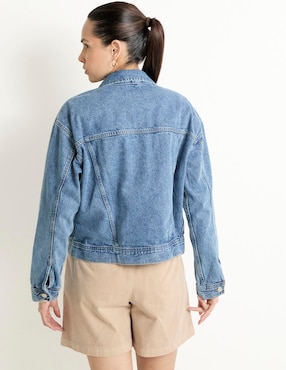 Chamarra denim para mujer