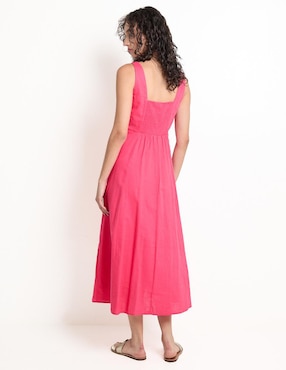 Vestido midi casual para mujer