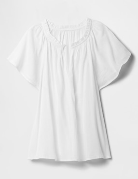 Blusa manga corta para mujer