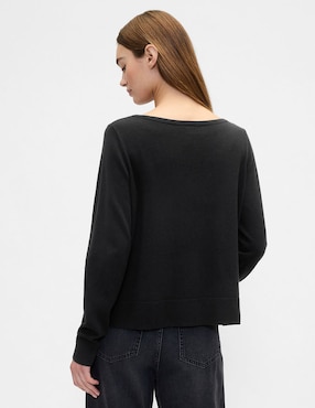 Suéter cuello redondo para mujer