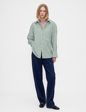 Camisa manga larga para mujer