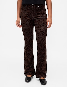 Jeans boot corte cintura para mujer