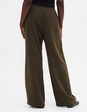 Pantalón relaxed wide leg para mujer