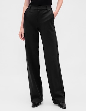 Pantalón de vestir wide leg para mujer