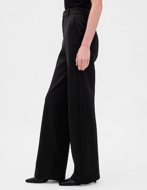 Pantalón de vestir wide leg para mujer