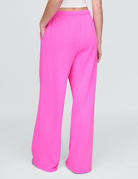 Pants amplio con elástico para mujer