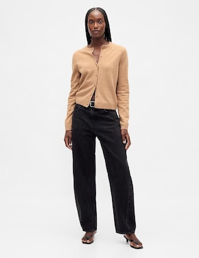 Suéter cuello redondo para mujer
