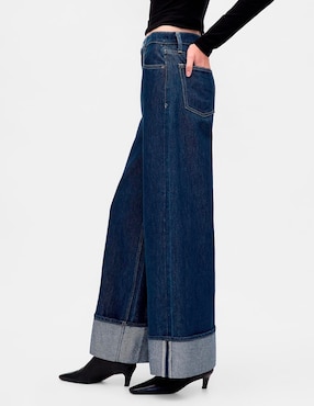 Jeans wide leg para mujer