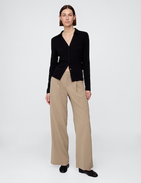 Pantalón de vestir straight para mujer