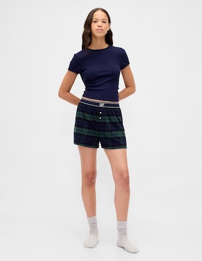 Short de algodón para mujer