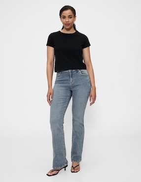 Jeans straight para mujer